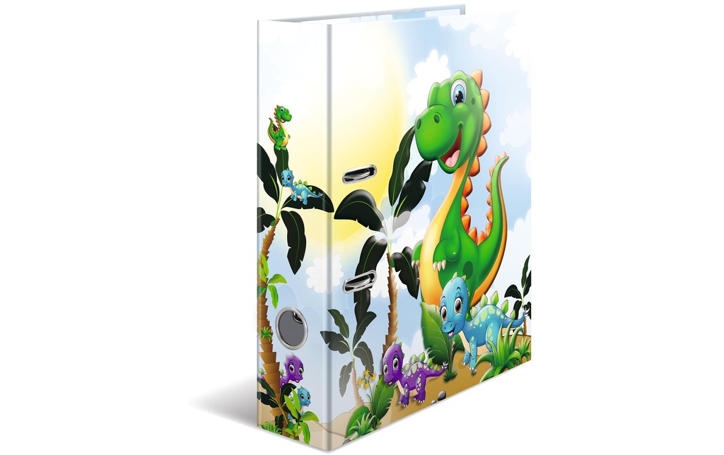 HERMA Dossier Dinos A4 7 cm, Jaune