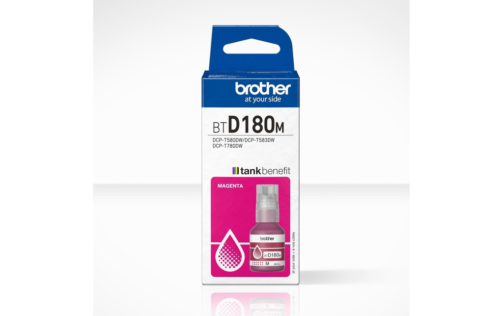 Brother Encre BTD180M Magenta