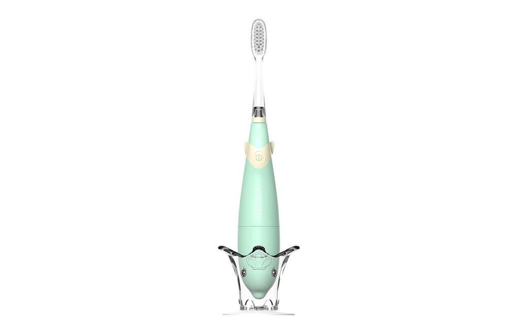 Ailoria Brosse à dents sonique Bubble Brush pour les enfants, vert