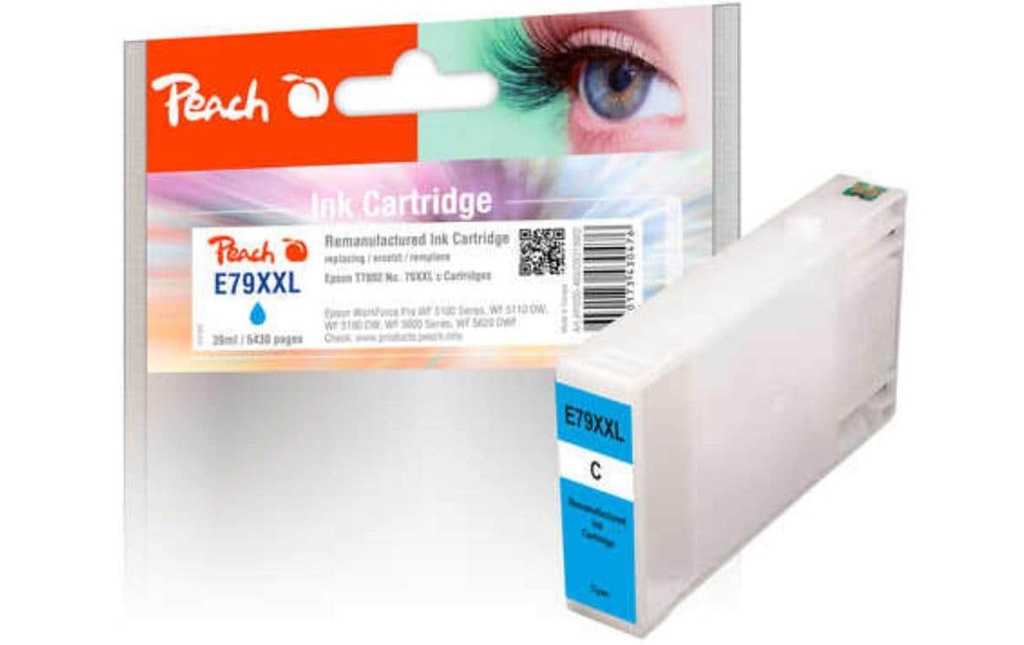 Peach Encre Epson T7892, No 79XXL Cyan
