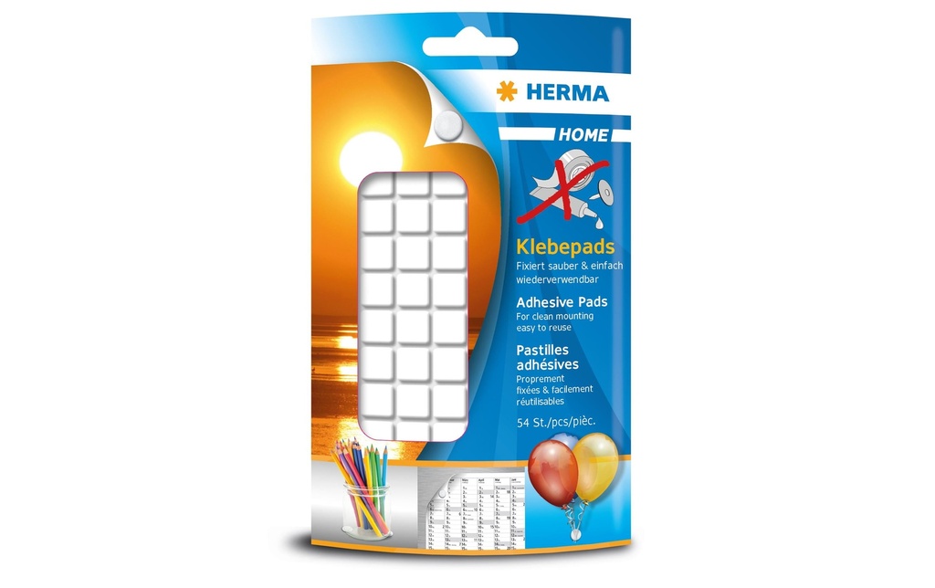 HERMA Colle-Pads blanc (54 pces)