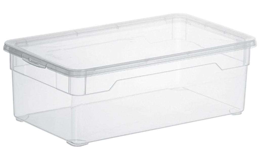 Rotho Boîte de rangement Clearbox Lady Shoe Transparent