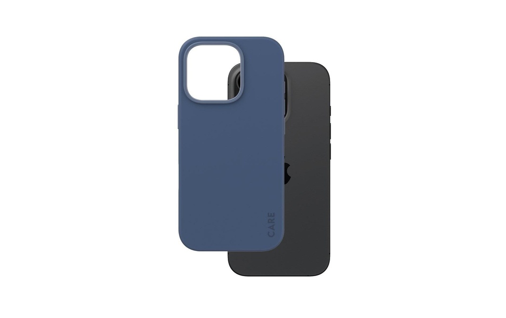 CARE Coque arrière Fashion iPhone 16 Pro Bleu