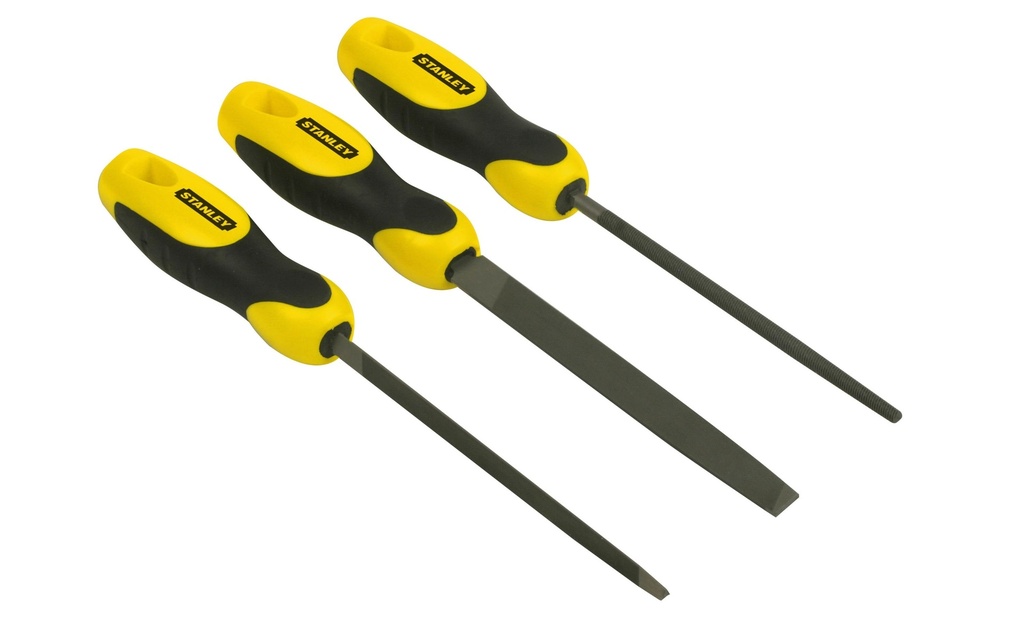 Stanley Kits de limes 3 pièces, 150 mm