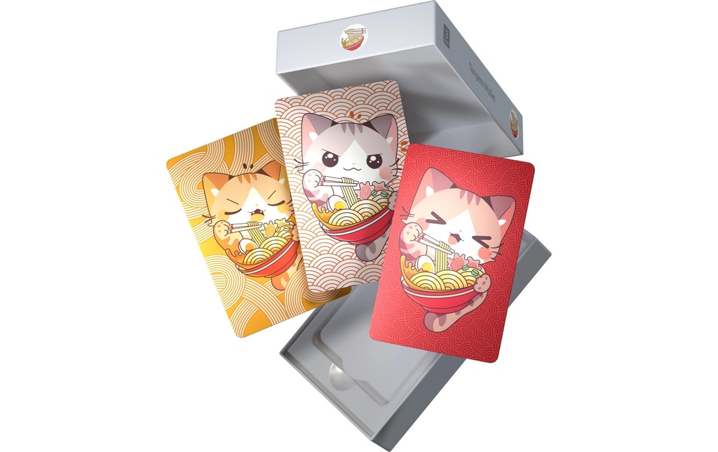 bitConsult Tangem 2.0 Ramen Set de 3 cartes