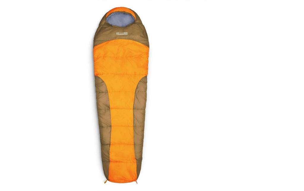 Where tomorrow Sac de couchage momie Polyester, Orange