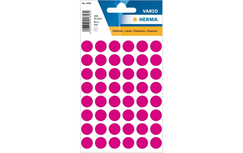 HERMA Pastil.couleur Vario 13mm pink