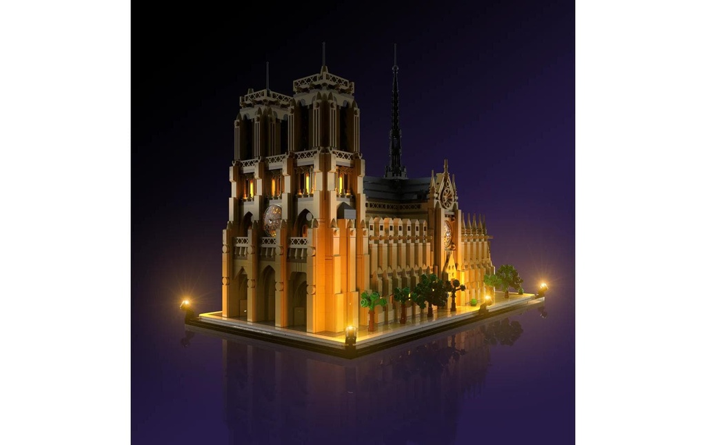 Light My Bricks Lumières-LED pour LEGO® Notre-Dame de Paris 21061