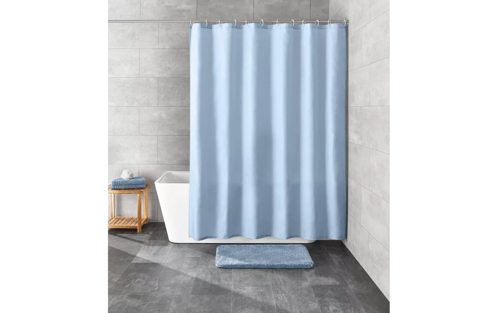 Kleine Wolke Rideau de douche Kito 120 x 200 cm, Azur