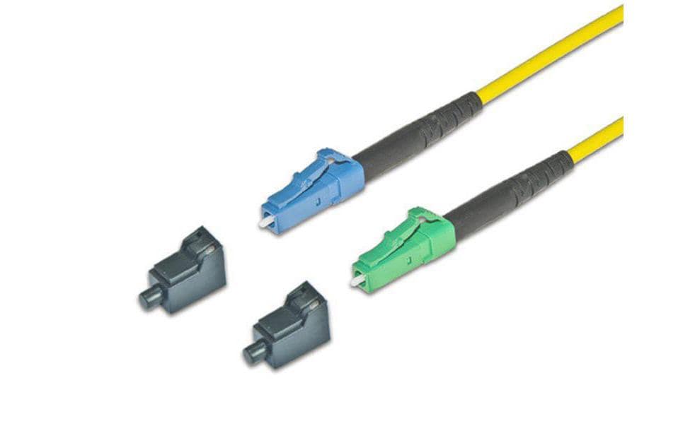 Lightwin Câble patch à fibre optique Singlemode LC/APC – LC, OS2, Simplex, 1.5 m