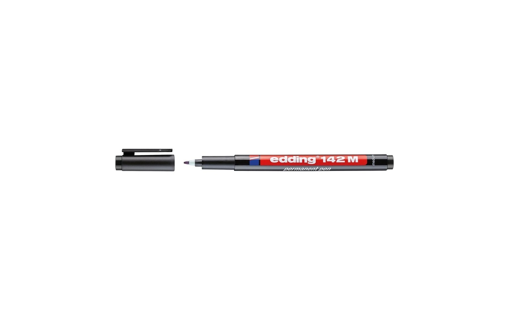 edding Marqueur indélébile OHP M, 1.0 mm, Noir