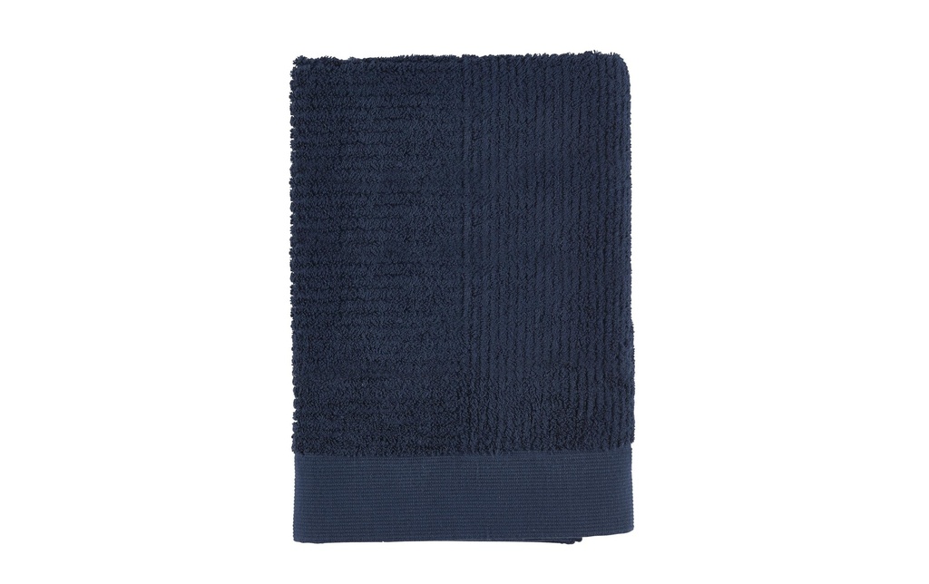 Zone Denmark Serviette de douche Classic 70 x 140 cm, Dark Blue