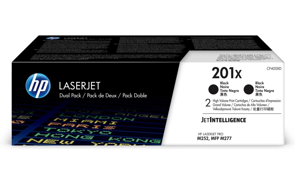 HP Toner Nr. 201X (CF400XD) noir