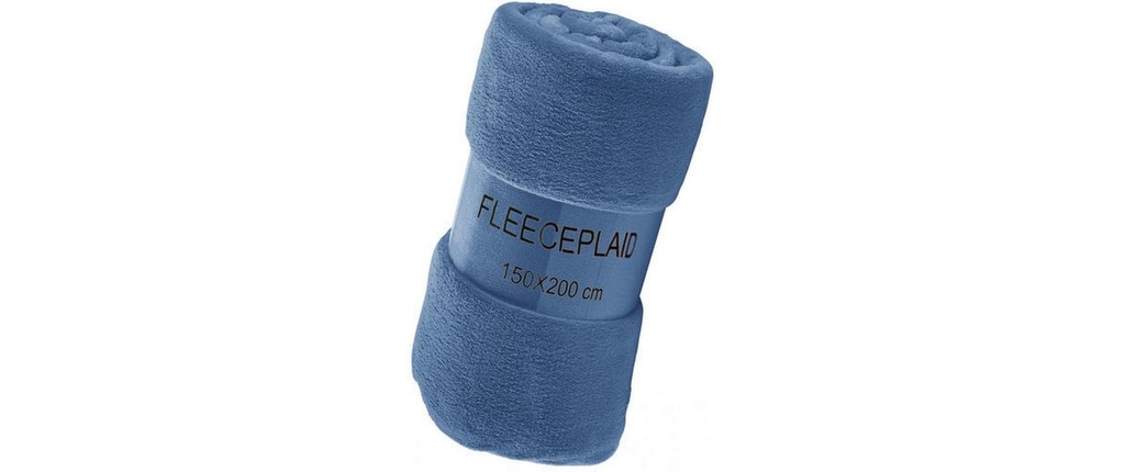 Flair Couverture Coral 150 x 200 cm, bleu acier