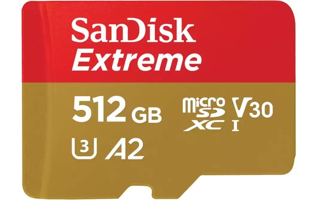 SanDisk Carte microSDXC Extreme 512 GB