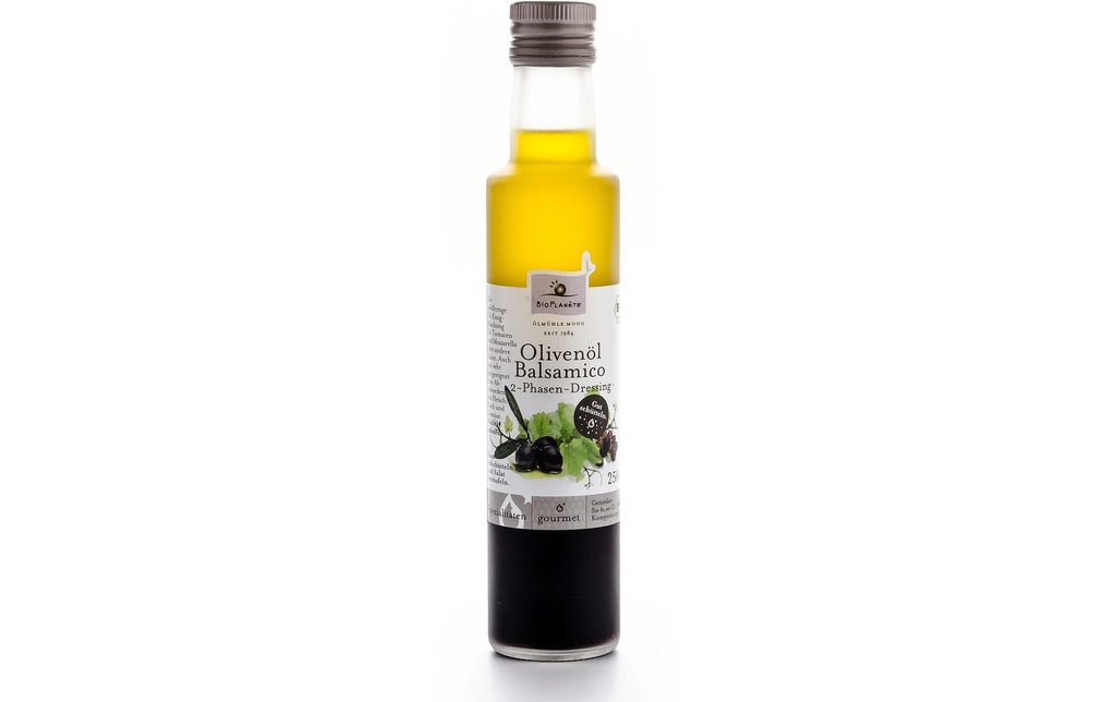 Bio Planete Huile d'olive et vinaigre balsamique 250 ml