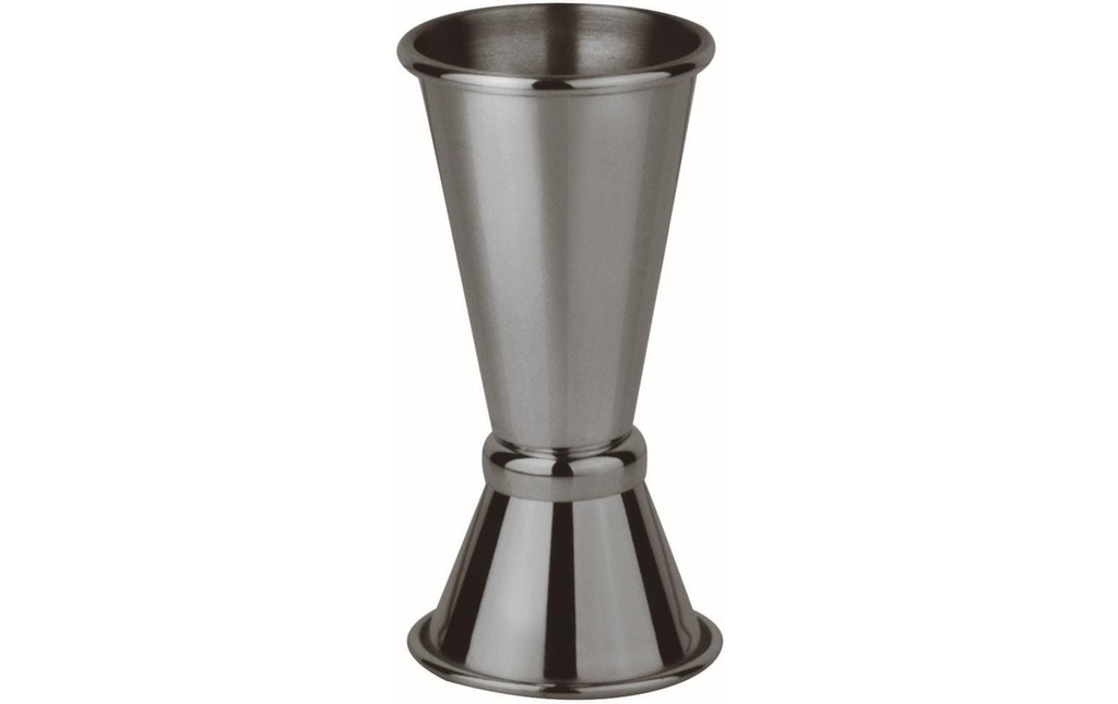 Paderno Double mesure à cocktail 40/20 ml, Noir/Gris