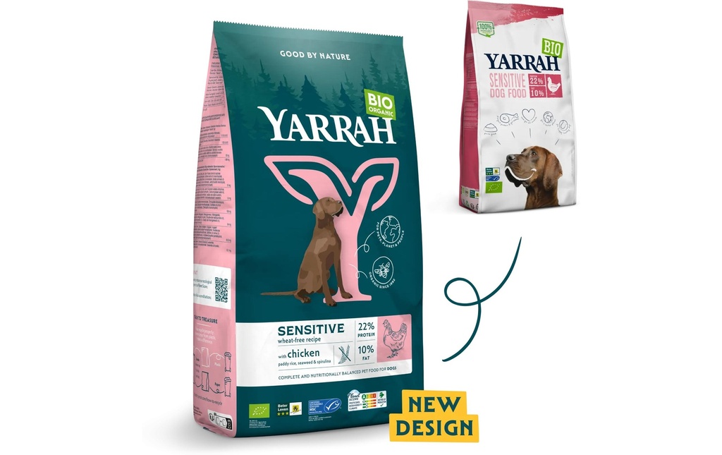Yarrah Alimentation sèche Bio Sensitive 2 kg