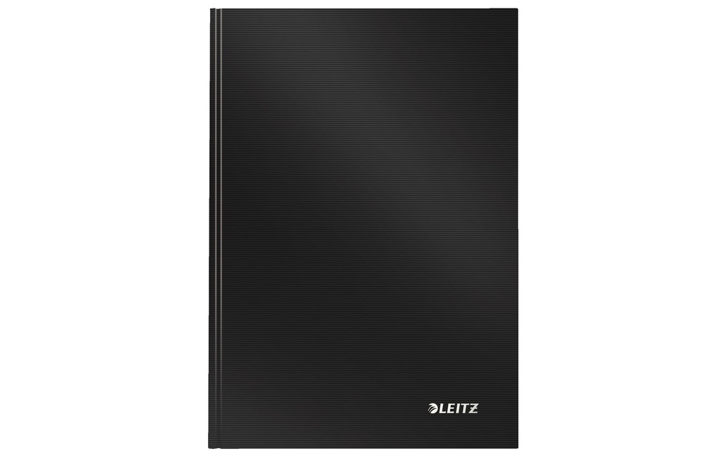 Leitz Carnet de notes Solid A5, À carreaux, Noir