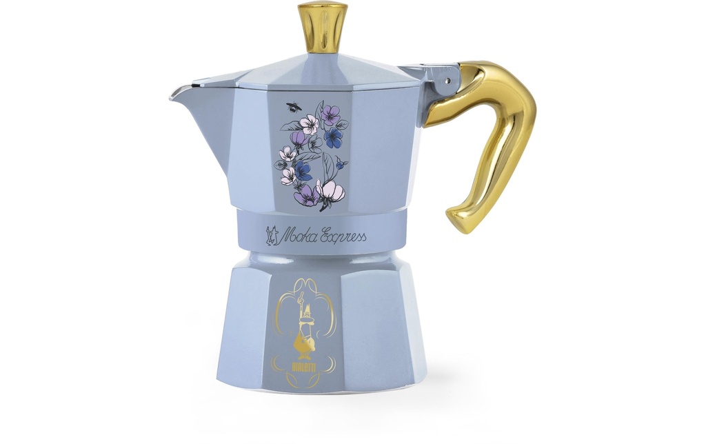 Bialetti Cafetière italienne Bridgerton Moka Express 3 Tasses