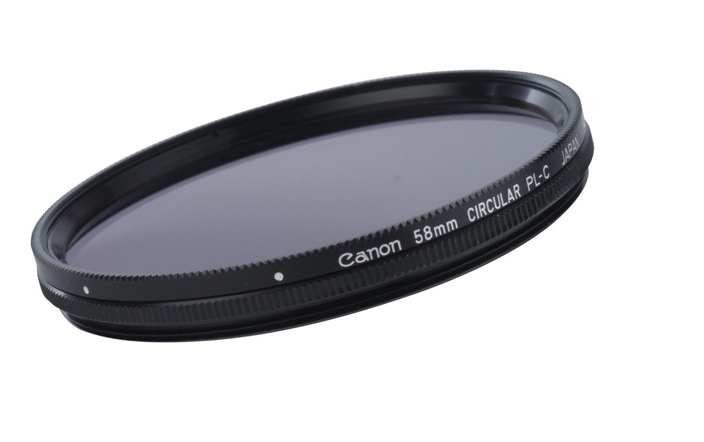 Canon Filtre polarisant Filtre polaire circulaire 58 mm