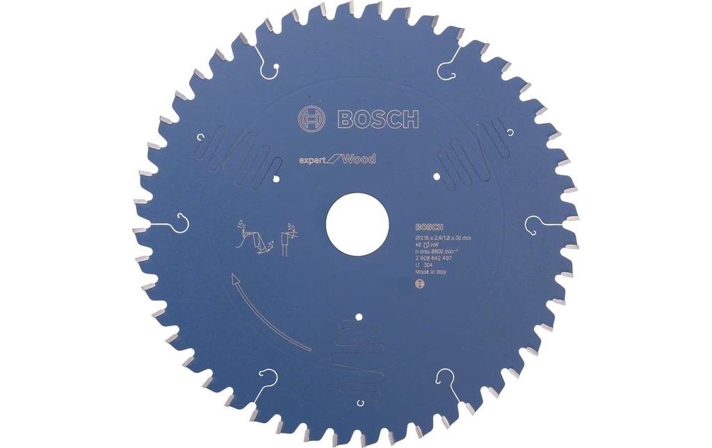 Bosch Professional Lame de scie circulaire Expert for Wood Ø 216