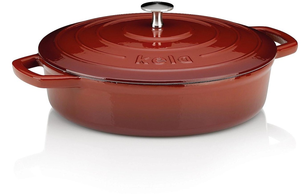 Kela Rôtisseur Calido 28 cm, Rouge