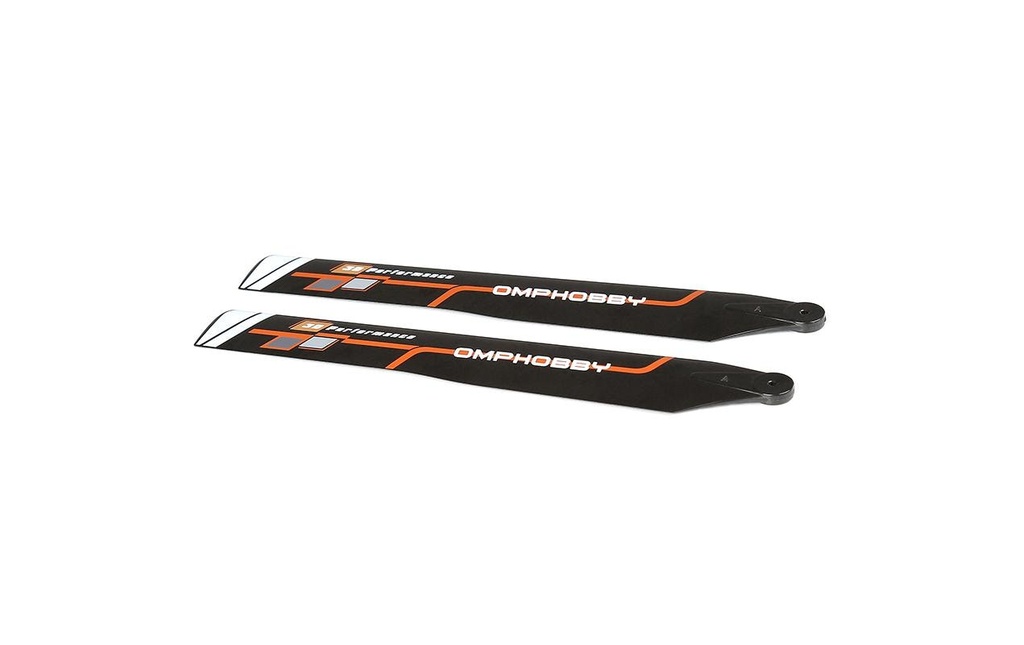 OMPHobby Pales du rotor principal Orange M1 Evo