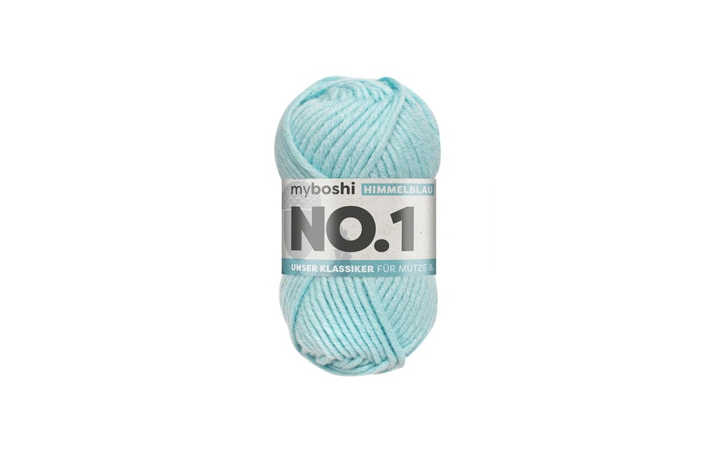 myBoshi Laine Nr.1 Bleu ciel 50 g, 55 m