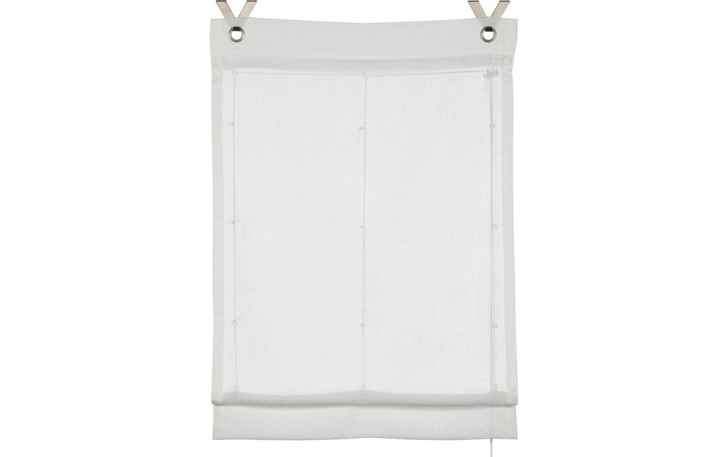 Gardinia Raffrollo Zen Silence 60 x 140 cm, Blanc