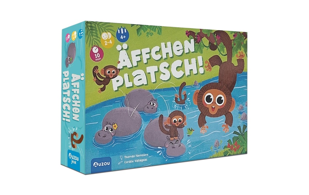 HUCH! Jeux d’enfant Plouf, le singe