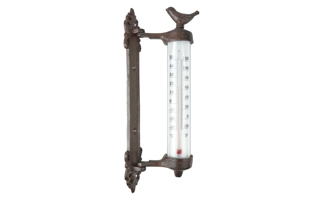 Esschert Design Thermomètre Oiseau 1 pièce