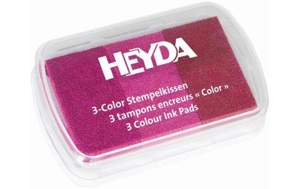 Heyda Tampon encreur 9x6 cm Rose