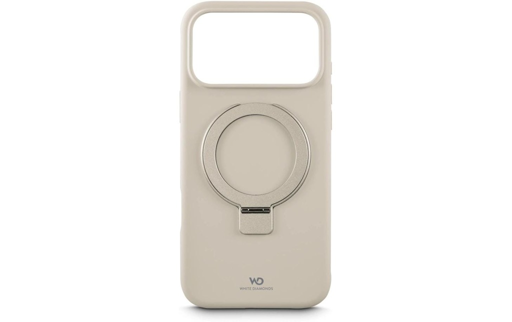 White Diamonds Coque arrière Mag Urban Stand Case Sabler pour iPhone 17 Pro Max