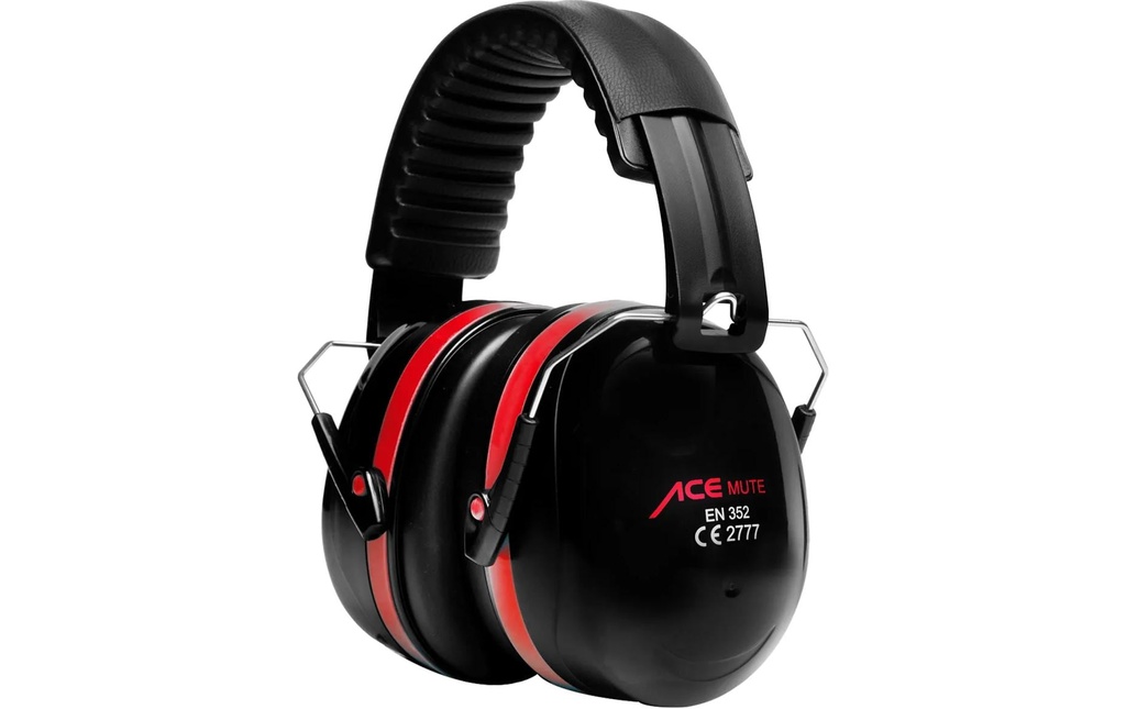 ACE Protection auditive ACE Mute Noir/Rouge