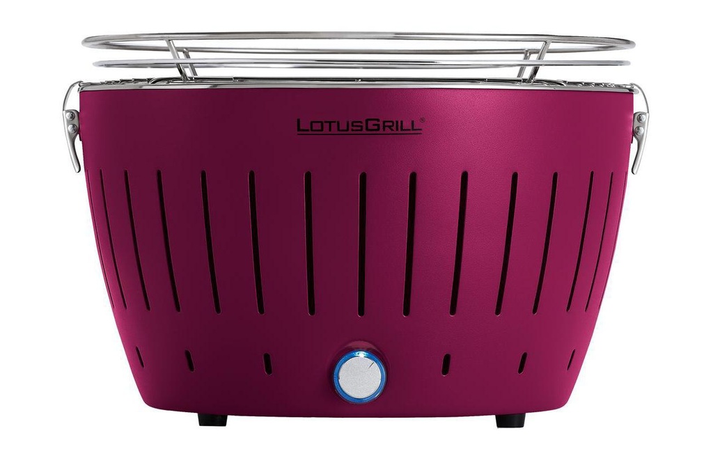 LotusGrill Barbecue de table Original, Violet prune, Ø 32 cm