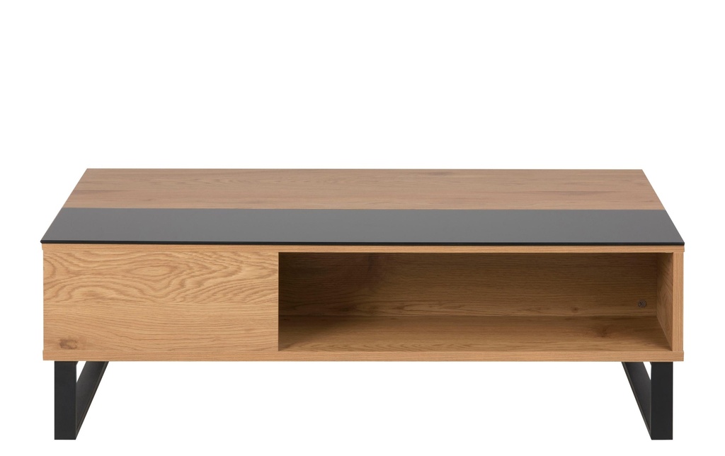 AC Design Table basse Azalea Noir/Nature