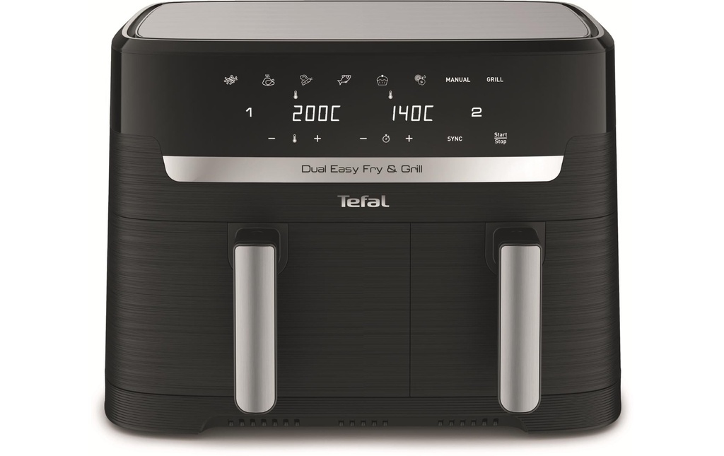 Tefal Friteuse à air chaud Dual Easy Fry & Grill EY905N