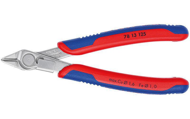 Knipex Pinces coupantes de côté pour l’électronique Super Knips 125 mm