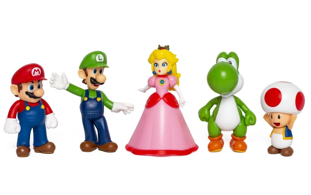 Together Plus Super Mario Set (6.5 cm) 5 Chiffres