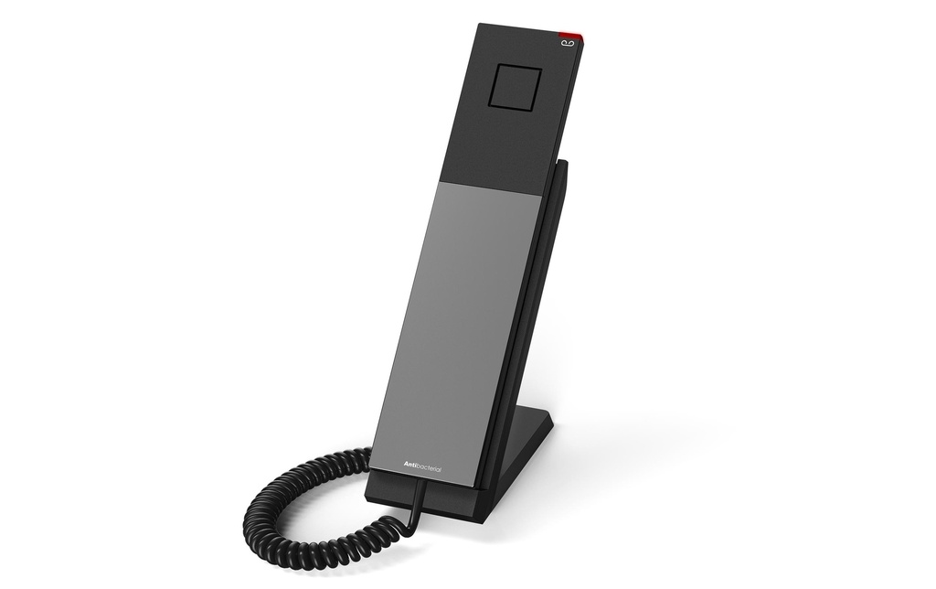 snom Téléphone de bureau HD300 Téléphone d'hôtel SIP Noir