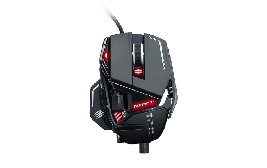 MadCatz Souris de jeu R.A.T 8+ noire