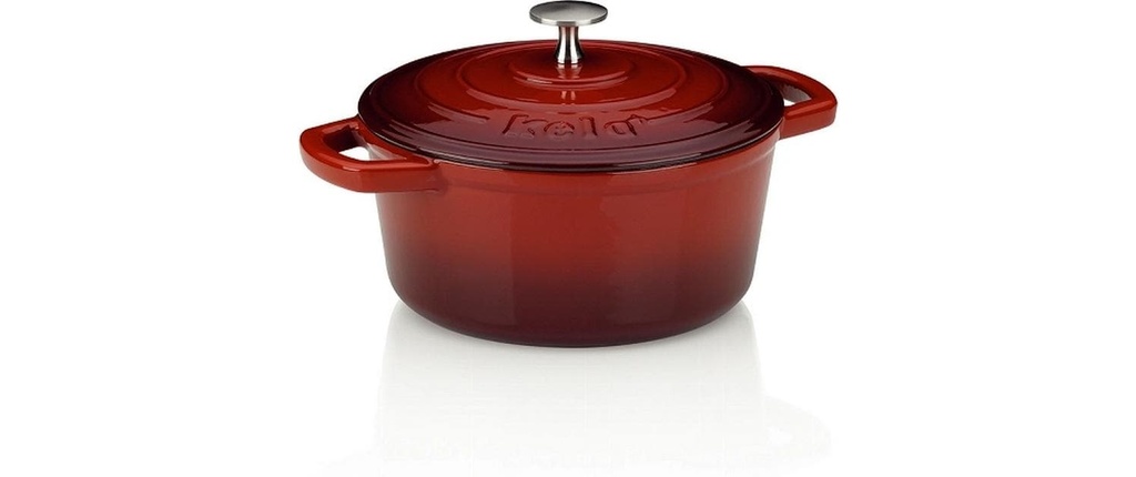 Kela Rôtisseur Calido 21 cm, Rouge