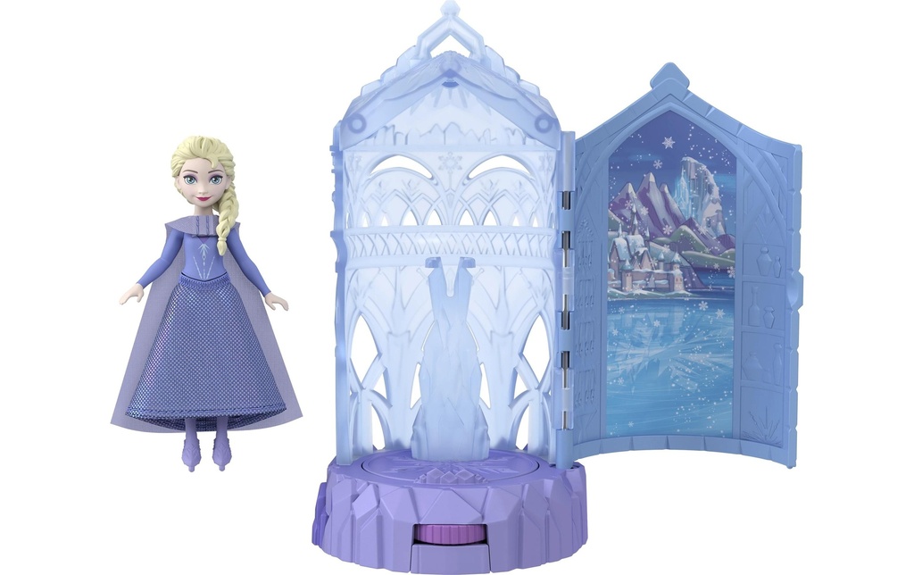 Disney Frozen Set de jeu Surprise de tournage du château de glace de la reine des glaces