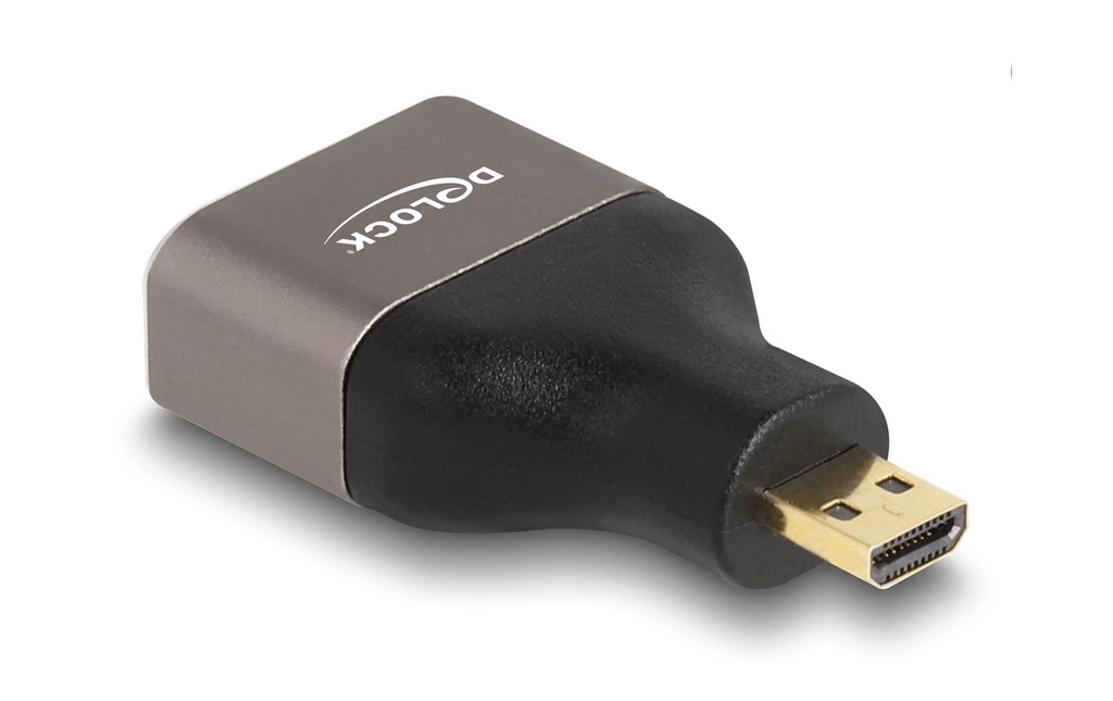 Delock Adaptateur 8K 60 Hz HDMI - Micro HDMI (HDMI-D)