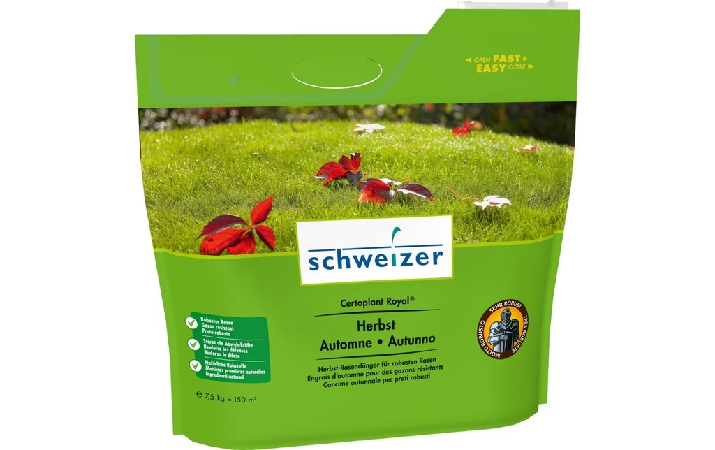 Eric Schweizer Engrais Certoplant Royal Herbst