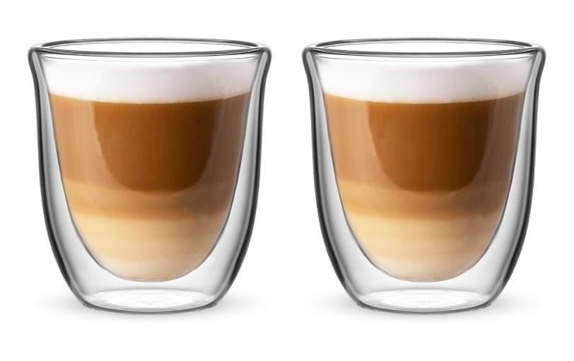 Bialetti Verre à cappuccino Firenze 200 ml, 1 Pièce/s, Transparent
