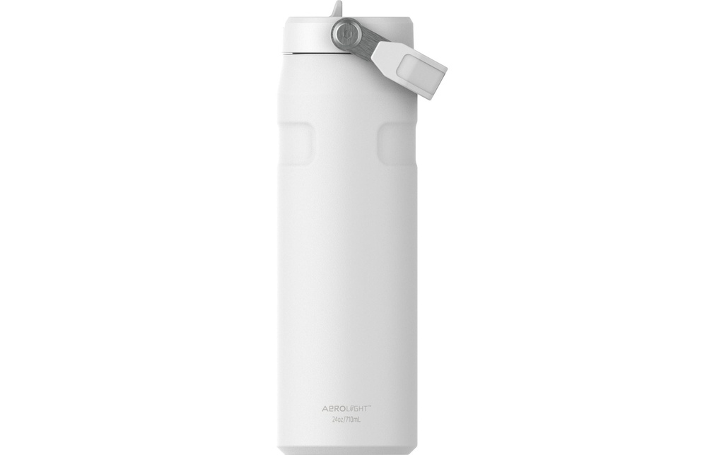 Stanley 1913 Bouteille isotherme IceFlow Bottle Flip Straw 700 ml, Blanc