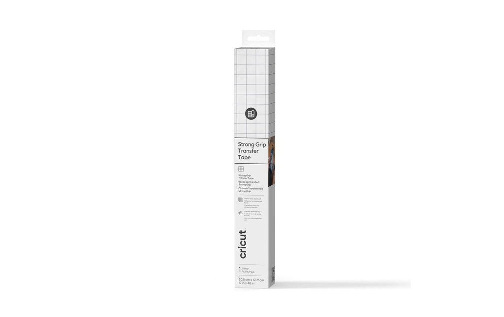 Cricut Film de transfert Clair 30.5 x 370 cm, 1 Pièce/s, Transparent