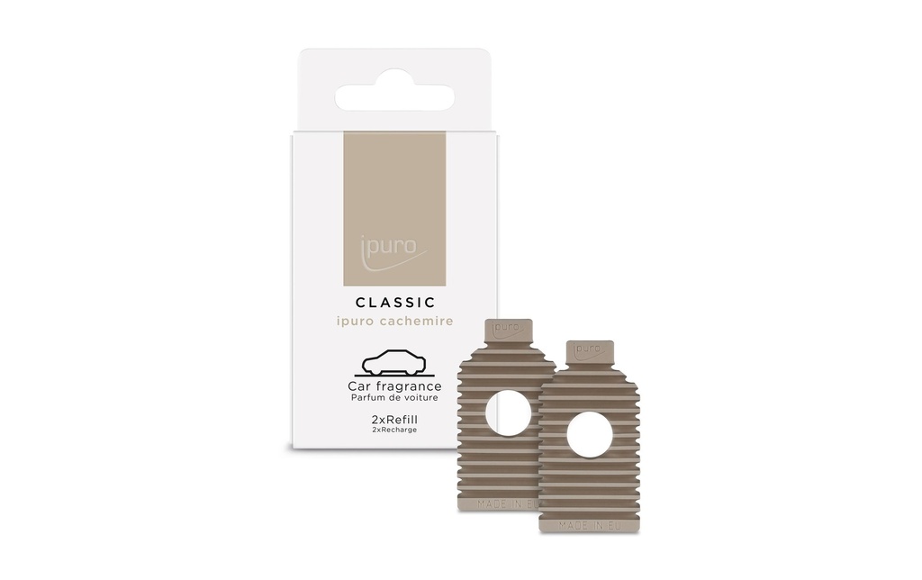 ipuro Désodorisant pour voiture Classic Essence de recharge Cachemire